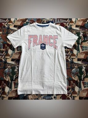 Men’s NWT France FFF White Graphic Shirt